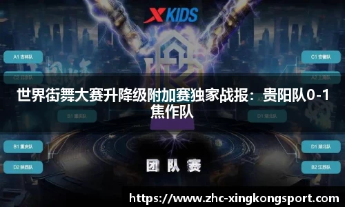 世界街舞大赛升降级附加赛独家战报：贵阳队0-1焦作队